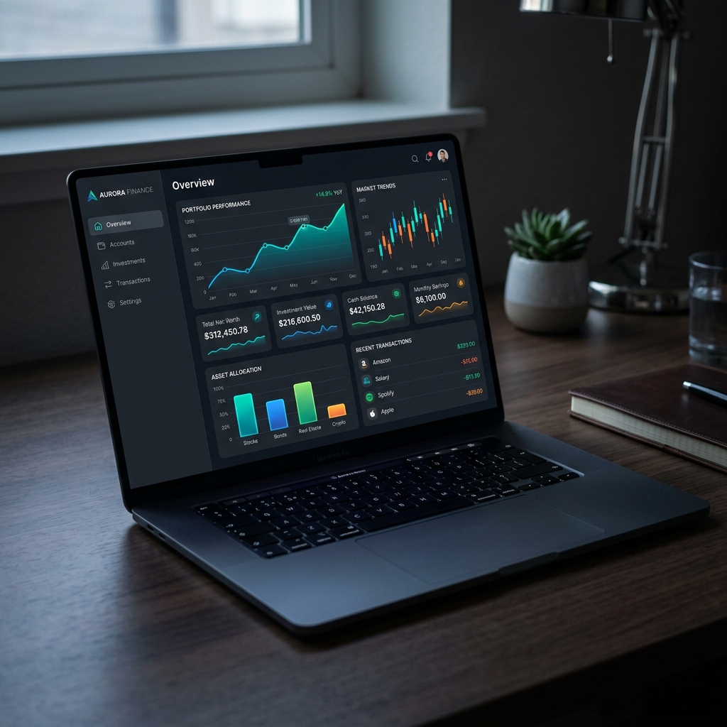 Software Dashboard Mockup